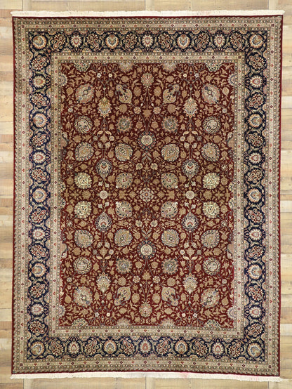 9 x 12 Vintage Chinese Tabriz Rug 77369