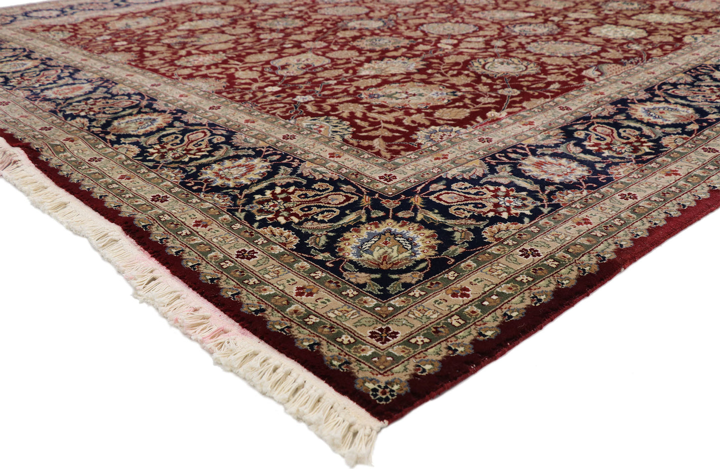 9 x 12 Vintage Chinese Tabriz Rug 77369