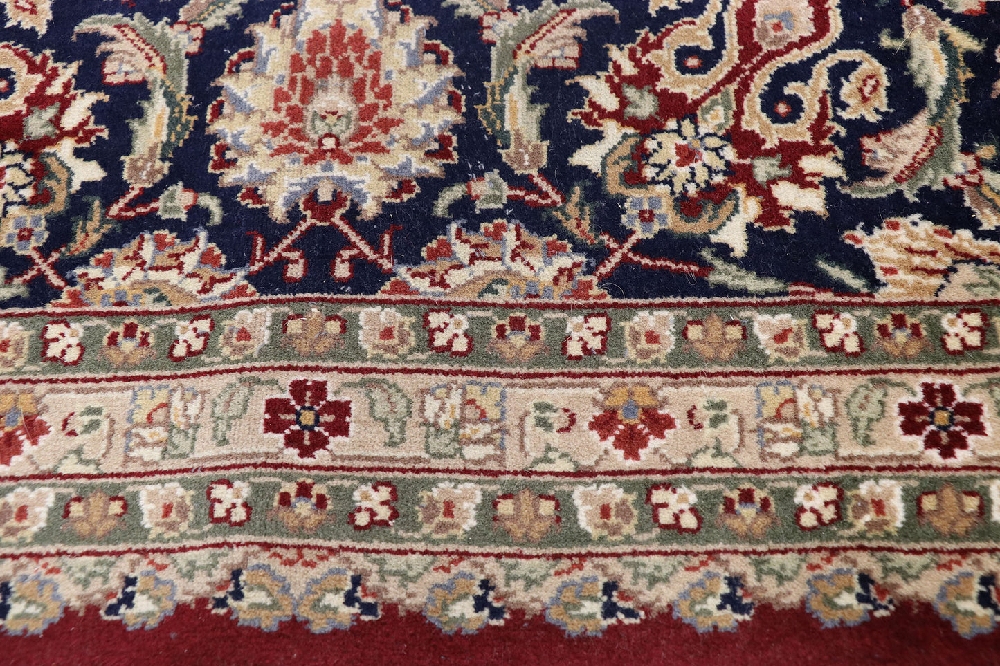 9 x 12 Vintage Chinese Tabriz Rug 77369