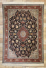 4 x 6 Vintage Silk Kashan Rug 77371