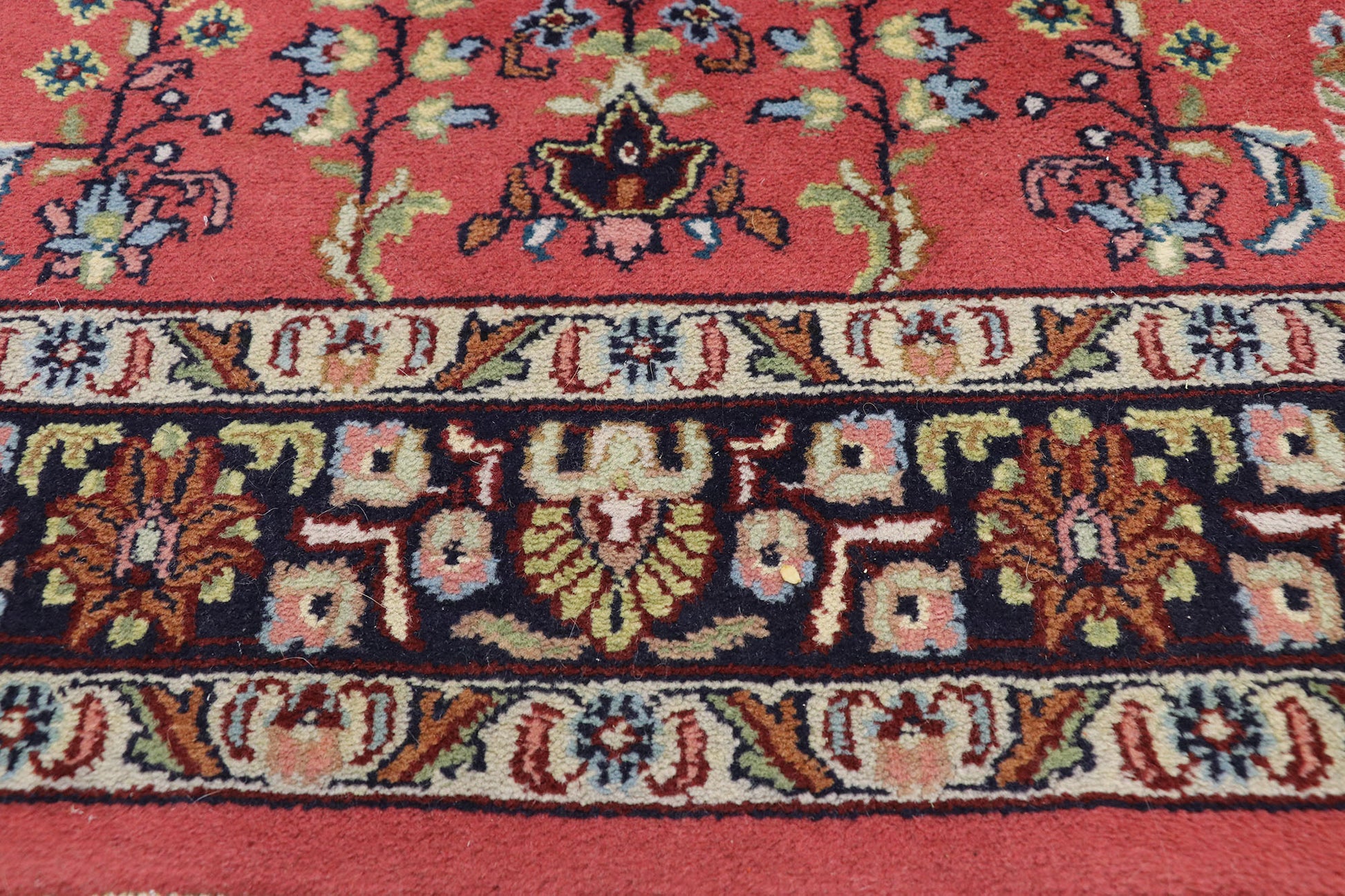 4 x 6 Vintage Persian Mahal Rug 77372