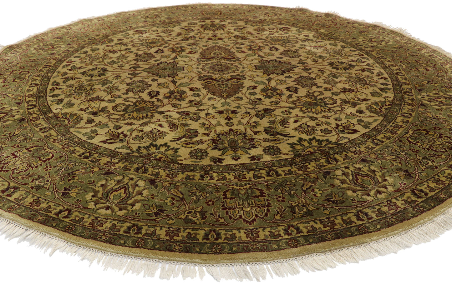 8 x 8 Vintage Indian Rug 77373