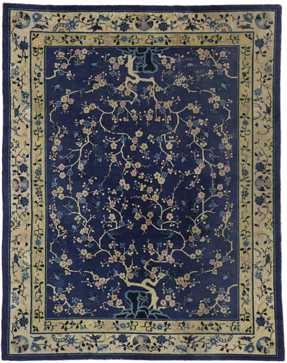 9 x 11 Antique Chinese Peking Rug 77374