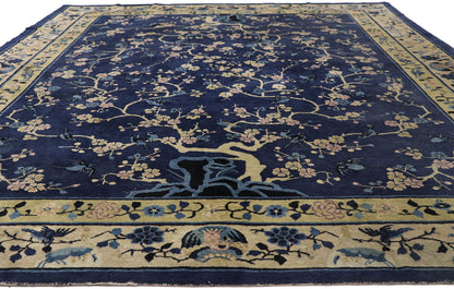 9 x 11 Antique Chinese Peking Rug 77374