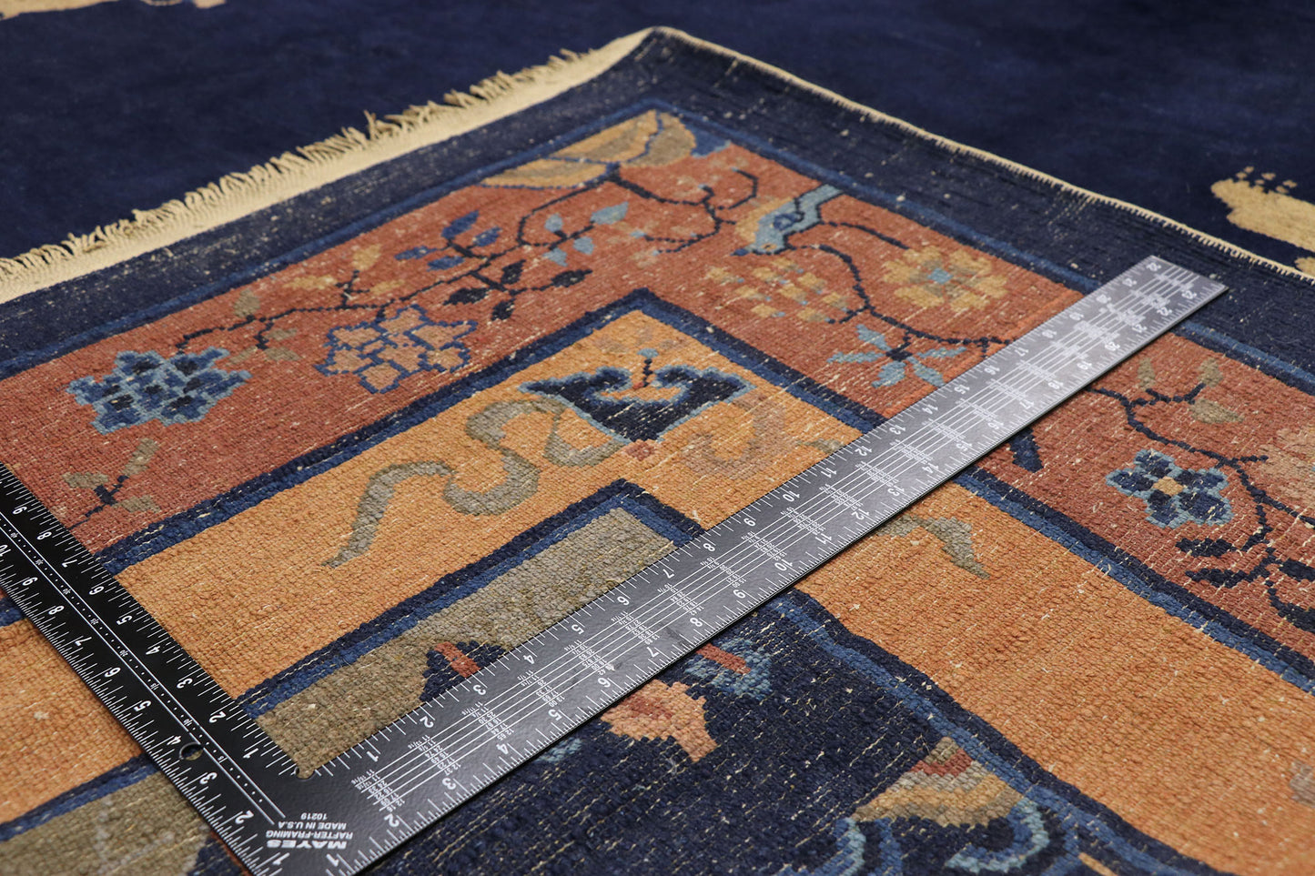9 x 12 Antique Chinese Peking Rug 77375