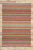 5 x 7 Vintage Turkish Striped Kilim Rug 77379