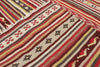 5 x 7 Vintage Turkish Striped Kilim Rug 77379