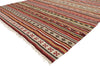 5 x 7 Vintage Turkish Striped Kilim Rug 77379