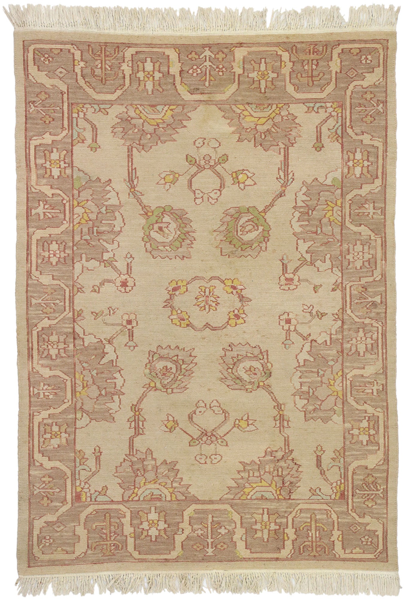 4 x 5 Vintage Soumak Rug 77380