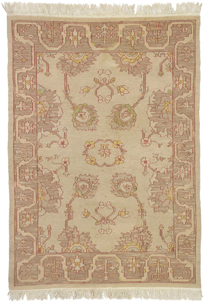 4 x 5 Vintage Soumak Rug 77380
