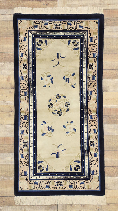 3 x 6 Antique Chinese Rug 77382
