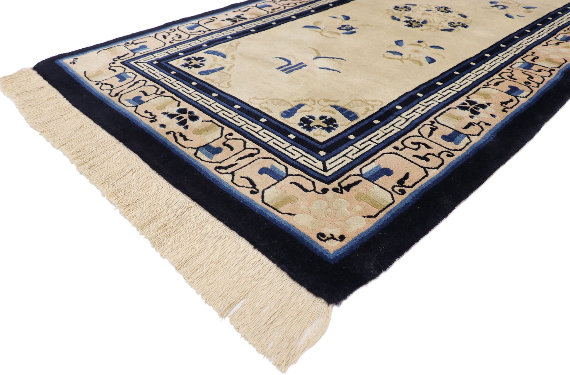 3 x 6 Antique Chinese Rug 77382