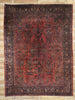 11 x 14 Antique Persian Sarouk Rug 77387