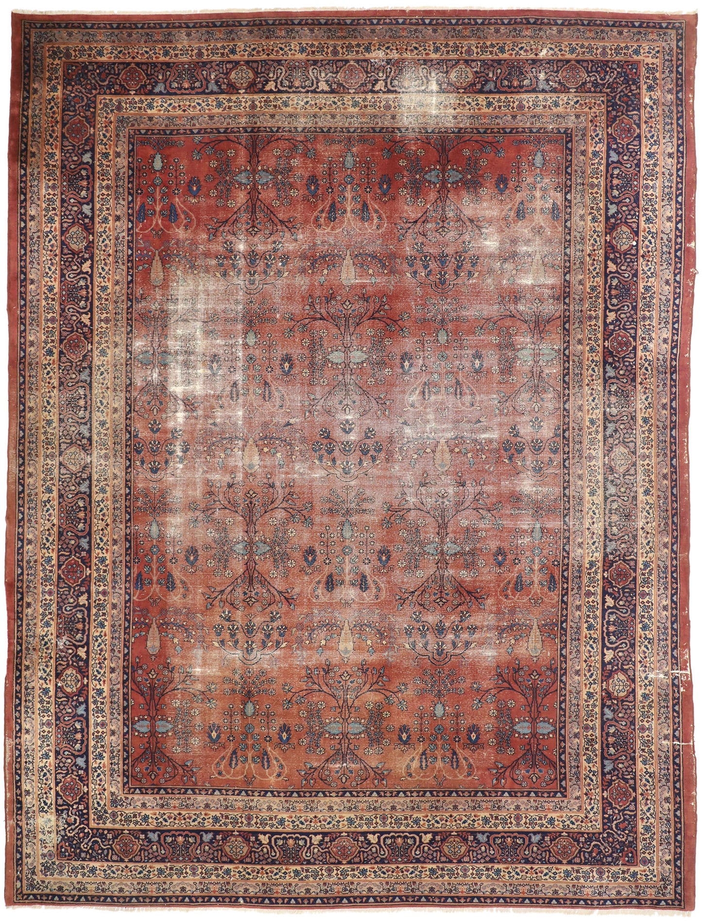 12 x 16 Antique Turkish Sparta Rug 77388