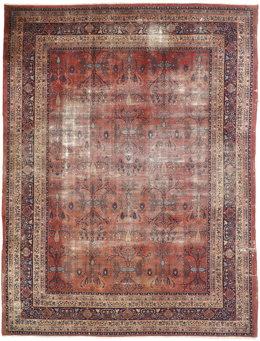 12 x 16 Antique Turkish Sparta Rug 77388