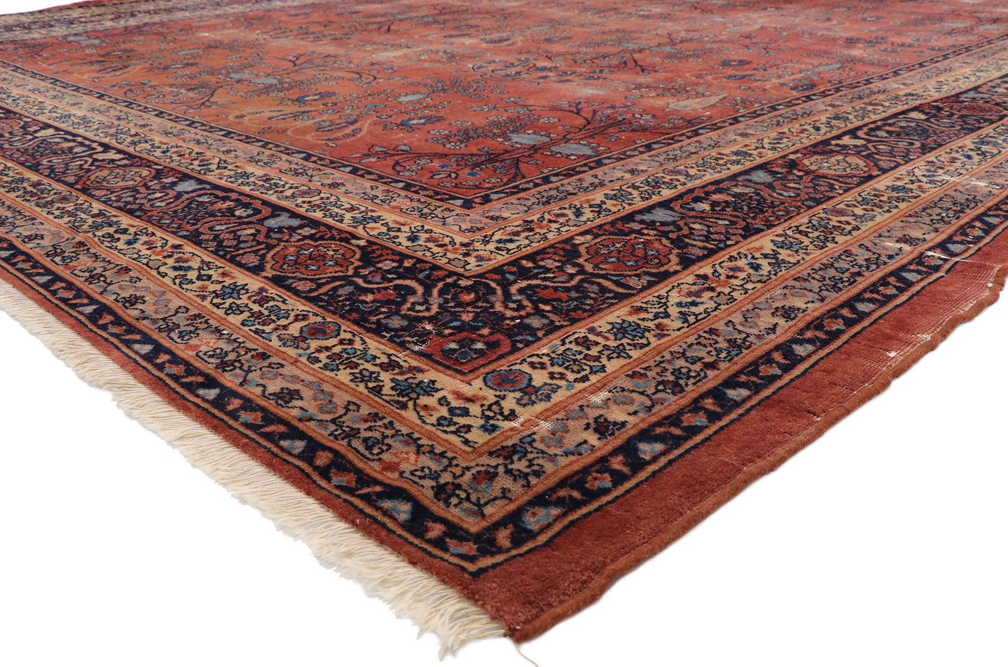 12 x 16 Antique Turkish Sparta Rug 77388