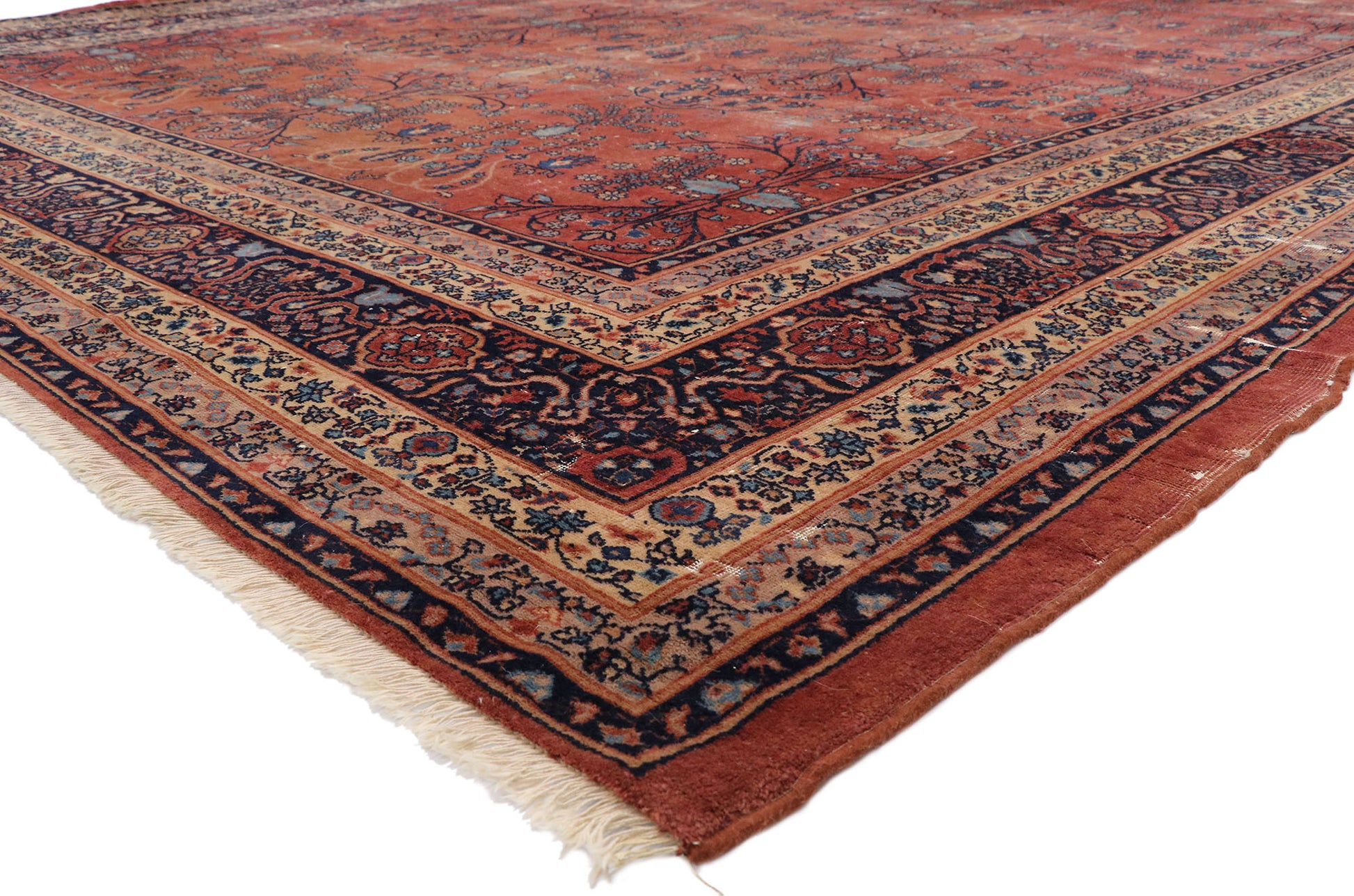 12 x 16 Antique Turkish Sparta Rug 77388