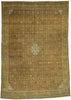 9 x 13 Antique Persian Tabriz Rug 77394