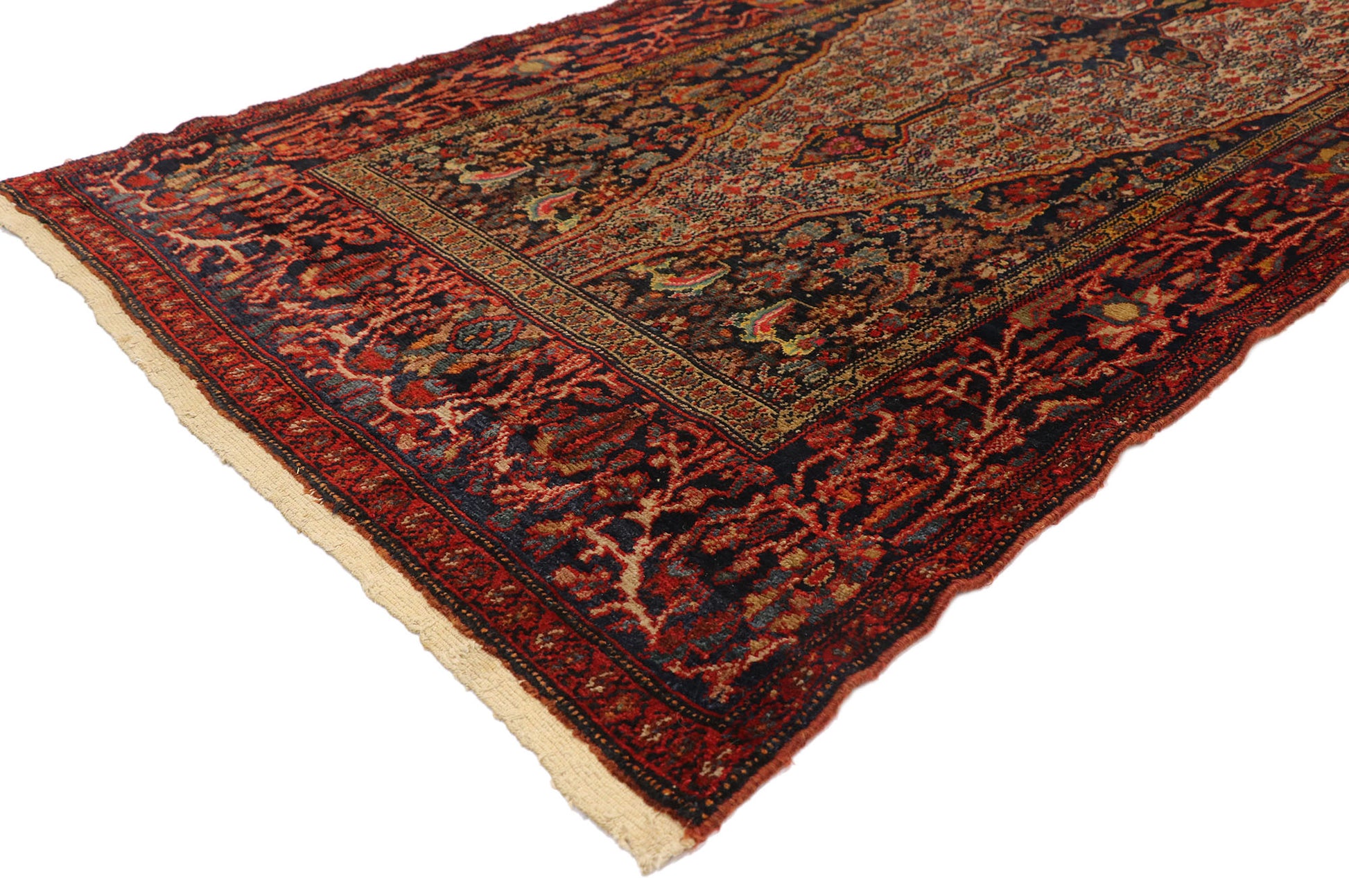 3 x 20 Antique Persian Senneh Runner 77397