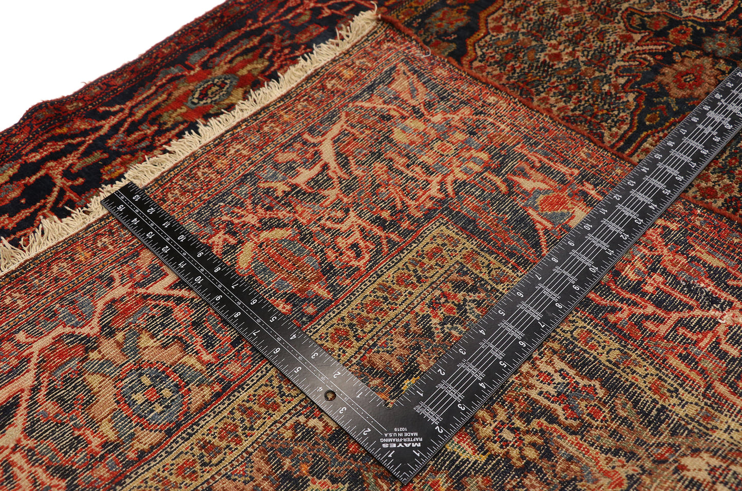 4 x 19 Antique Persian Senneh Runner 77398