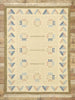 6 x 8 Vintage Pastel Swedish Rollakan Rug 77404