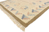 6 x 8 Vintage Pastel Swedish Rollakan Rug 77404