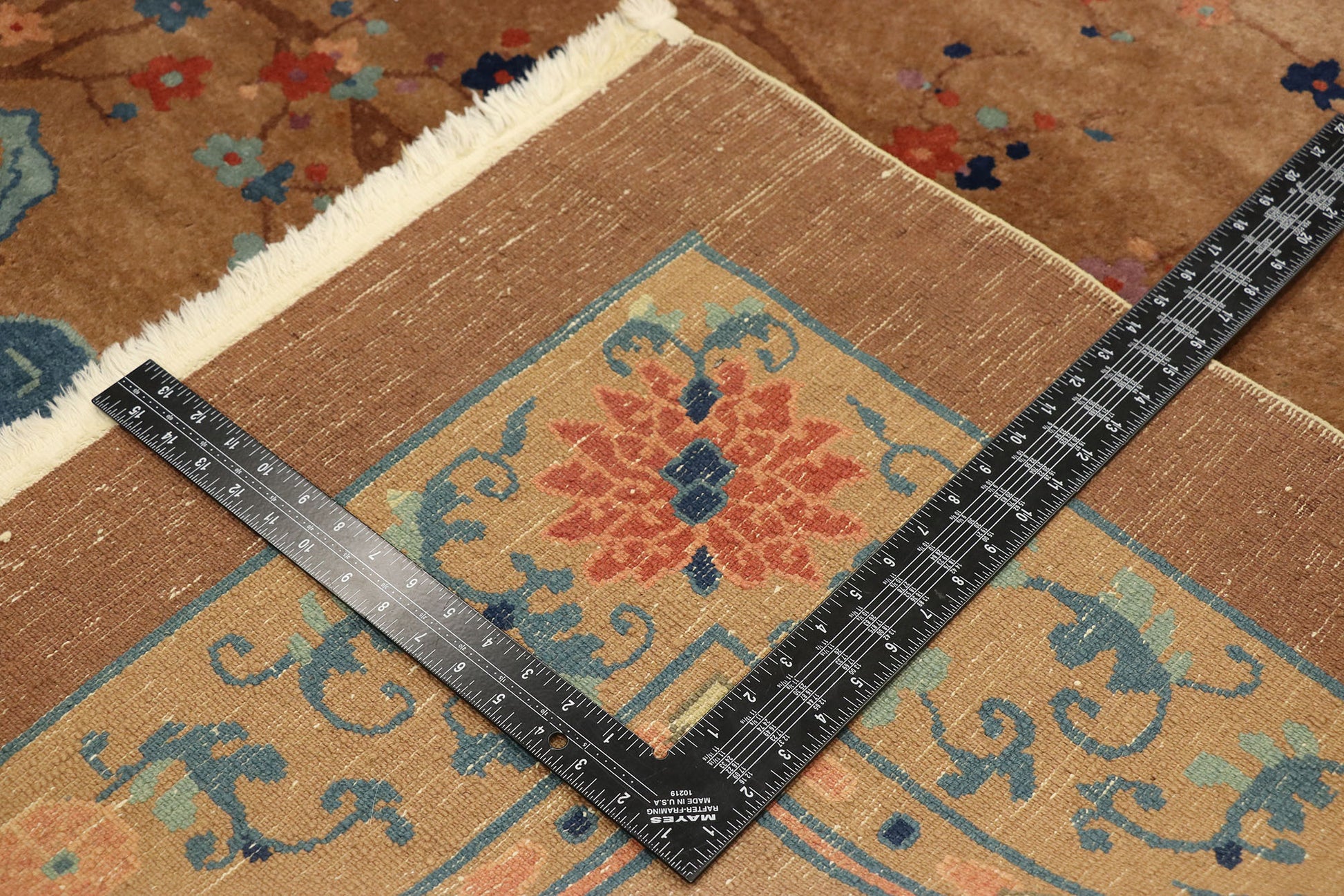 9 x 12 Antique Chinese Peking Rug 77410