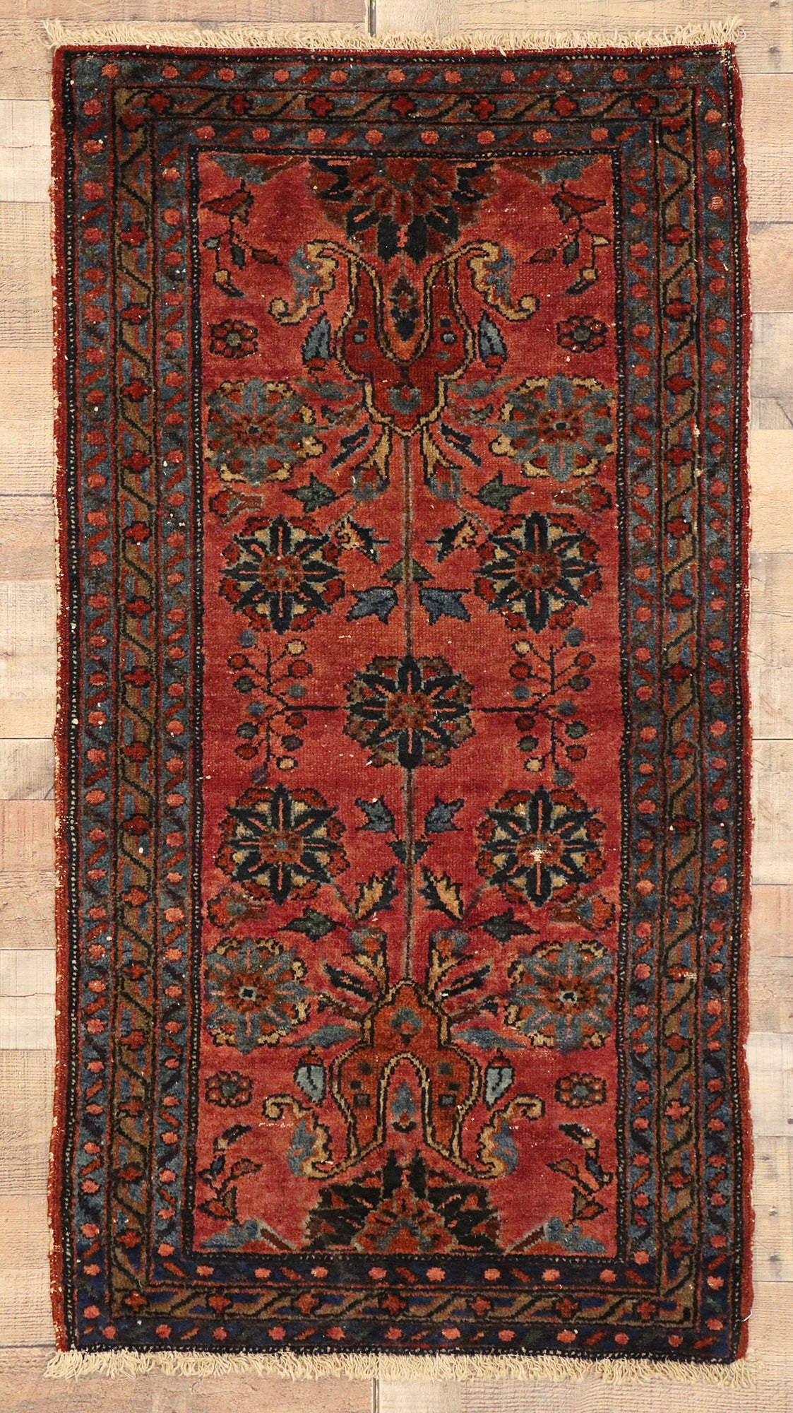 3 x 5 Vintage Persian Hamadan Rug 77411