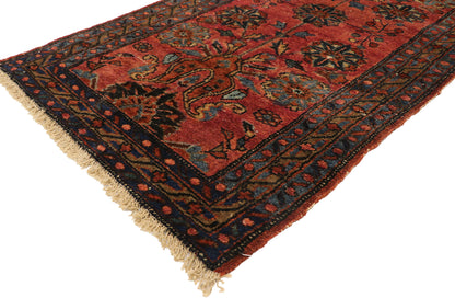 3 x 5 Vintage Persian Hamadan Rug 77411