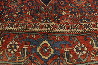 5 x 11 Antique Persian Bijar Rug 77412