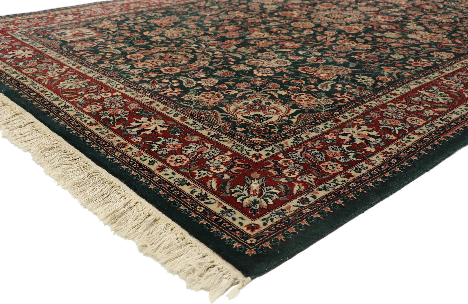 6 x 9 Vintage Chinese Tabriz Rug 77416