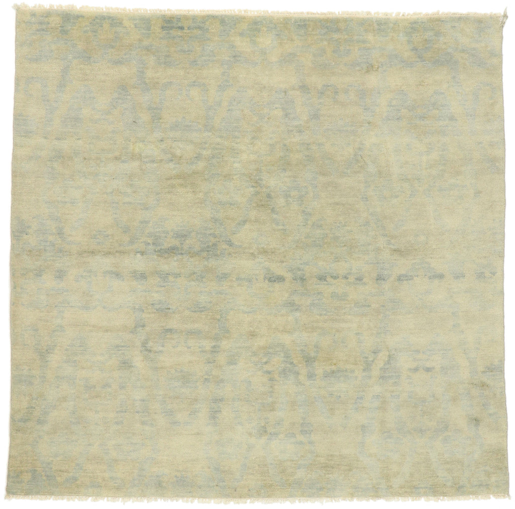 8 x 8 Contemporary Turkish Oushak Rug 77419