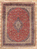 10 x 13 Vintage Persian Kashan Rug 77420
