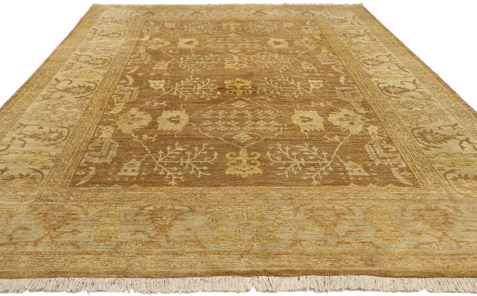 6 x 9 Traditional Indian Rug 77422
