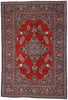 5 x 7 Vintage Persian Kashan Rug 77427
