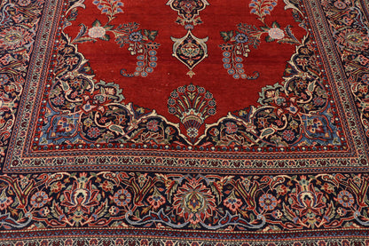 5 x 7 Vintage Persian Kashan Rug 77427