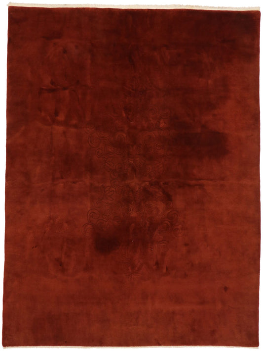 9 x 12 Vintage Chinese Art Deco Rug 77428