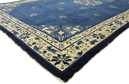 9 x 14 Antique Chinese Peking Rug 77442