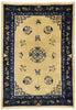 6 x 9 Antique Chinese Peking Rug 77446