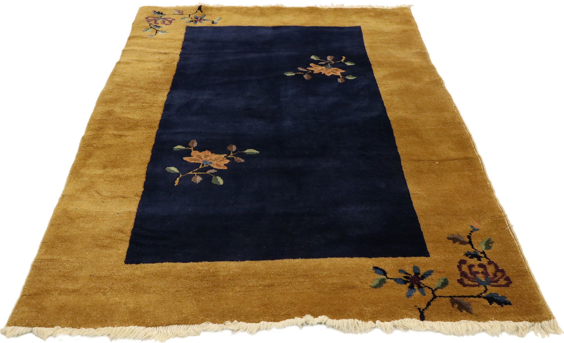 3 x 5 Antique Chinese Art Deco Rug 77447