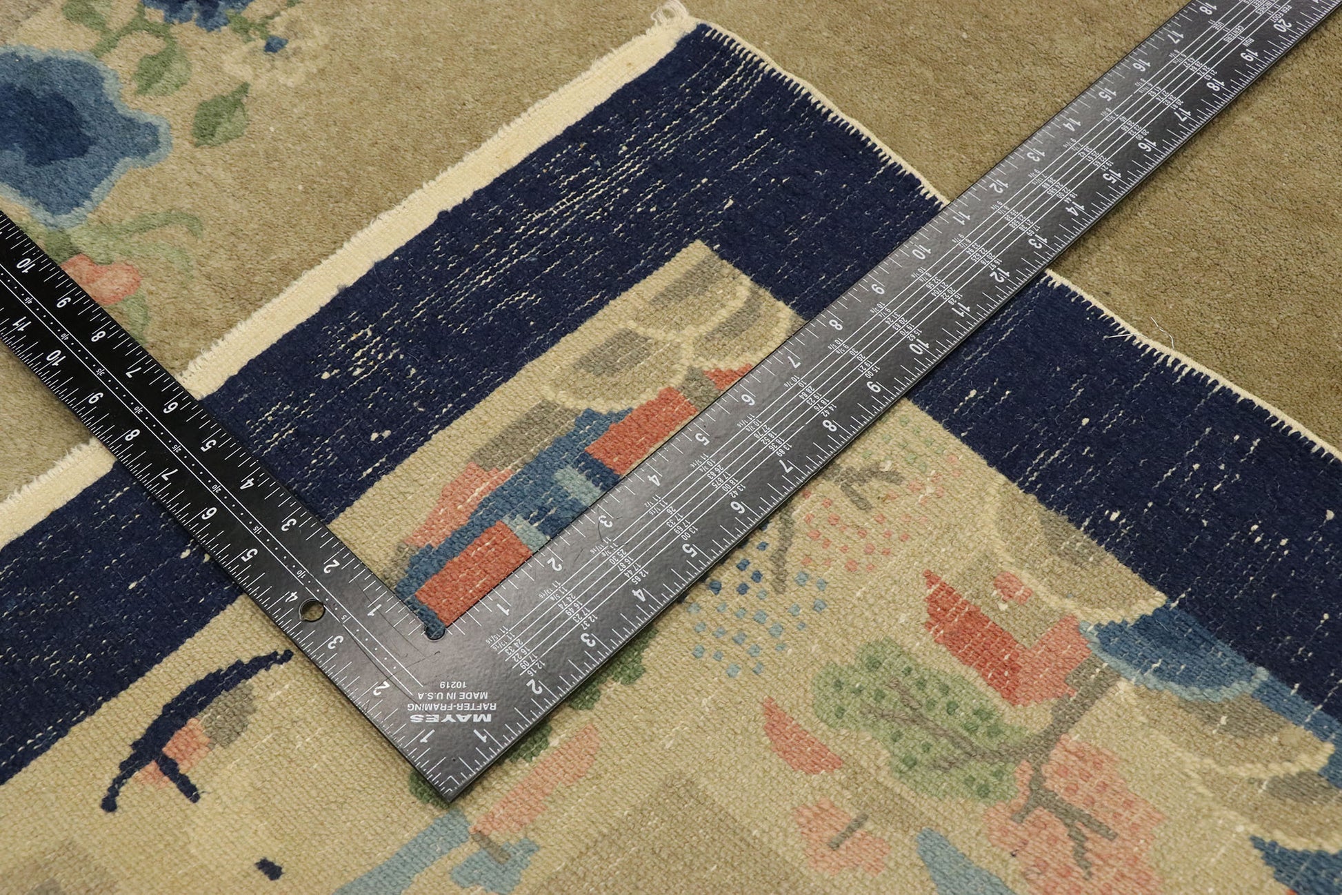 4 x 7 Antique Chinese Art Deco Rug 77448