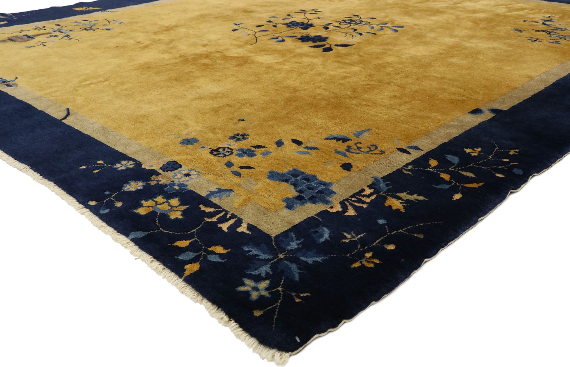 8 x 9 Antique Chinese Art Deco Rug 77453