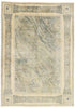 8 x 11 Vintage Chinese Abstract Marble Print Rug 77455