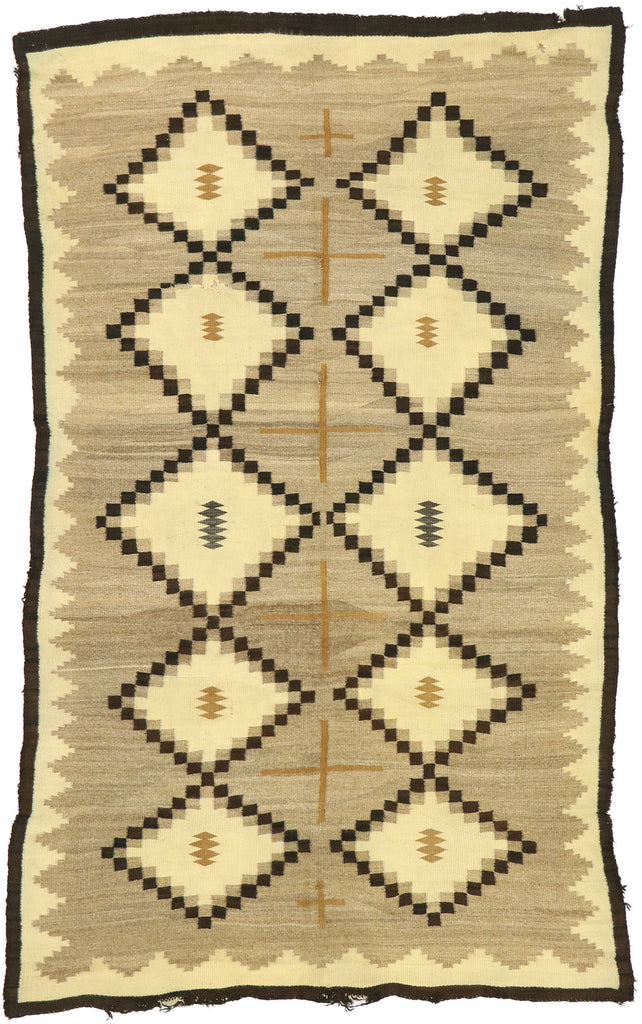 5 x 8 Antique Crystal Navajo Rug 77459