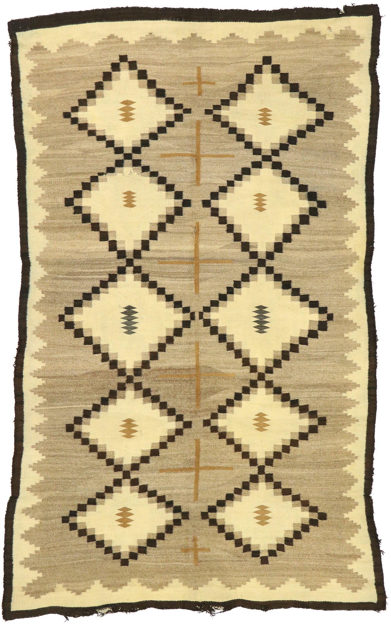 5 x 8 Antique Crystal Navajo Rug 77459