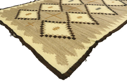 5 x 8 Antique Crystal Navajo Rug 77459