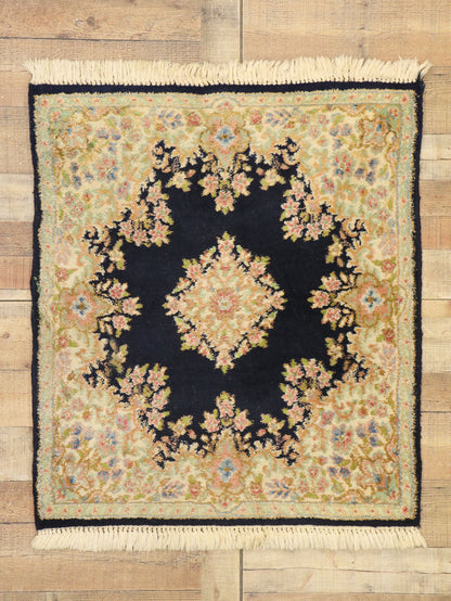 3 x 4 Antique Persian Kerman Rug 77462