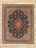 8 x 10 Vintage Chinese Floral Rug 77465
