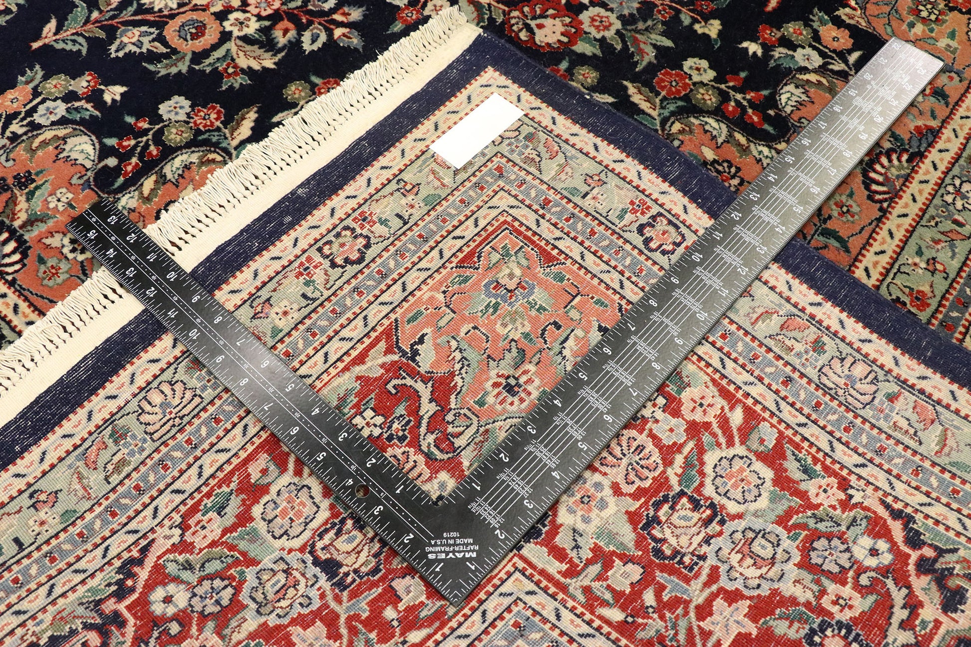 8 x 10 Vintage Chinese Floral Rug 77465