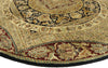 10 x 10 Vintage Indian Round Area Rug 77467
